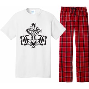 Bournedrip Bb Tribal Cross Pajama Set