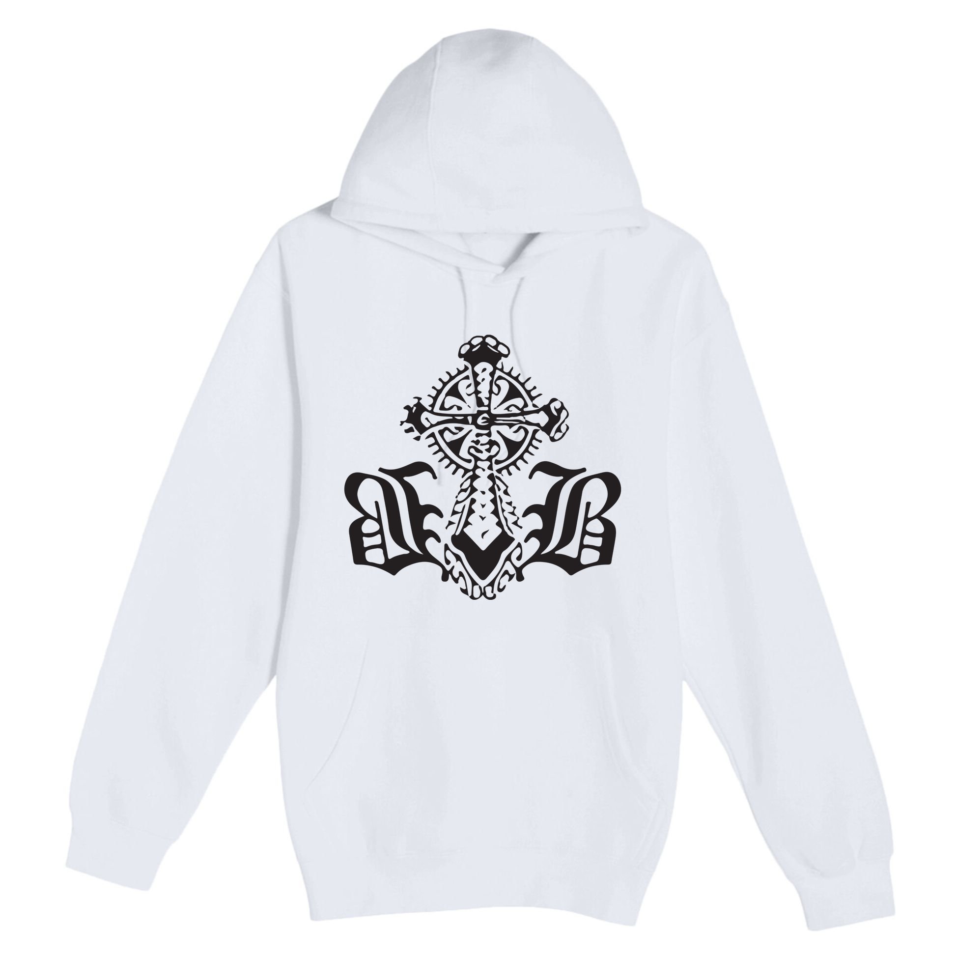 Bournedrip Bb Tribal Cross Premium Pullover Hoodie