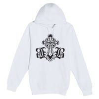 Bournedrip Bb Tribal Cross Premium Pullover Hoodie