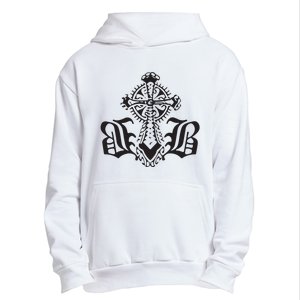 Bournedrip Bb Tribal Cross Urban Pullover Hoodie