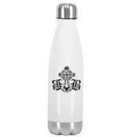 Bournedrip Bb Tribal Cross Stainless Steel Insulated Water Bottle