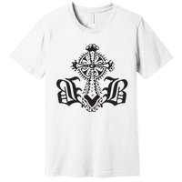 Bournedrip Bb Tribal Cross Premium T-Shirt