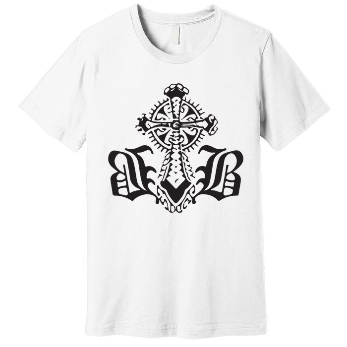 Bournedrip Bb Tribal Cross Premium T-Shirt