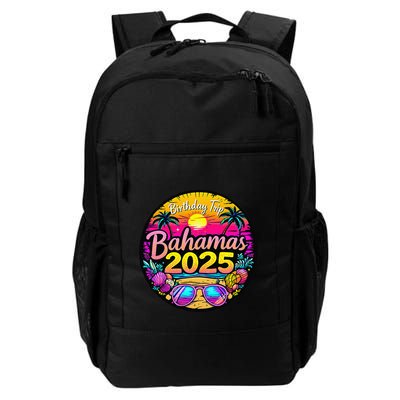 Bahamas Birthday Trip 2025 Vacation Party Crew Cruise Backpack