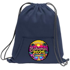 Bahamas Birthday Trip 2025 Vacation Party Crew Cruise Sweatshirt Cinch Pack Bag