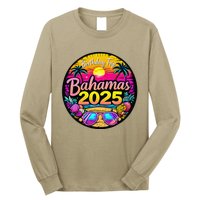 Bahamas Birthday Trip 2025 Vacation Party Crew Cruise Long Sleeve Shirt