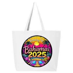 Bahamas Birthday Trip 2025 Vacation Party Crew Cruise 25L Jumbo Tote