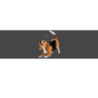 Beagle Beagles Tee Love Is Dog Mom Dad Puppy Pet Cute Bumper Sticker