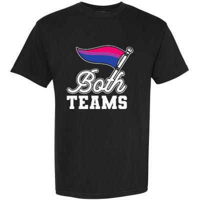 Bisexual Both Teams Quote Bi Flag Love & Pride Lgbtq Garment-Dyed Heavyweight T-Shirt