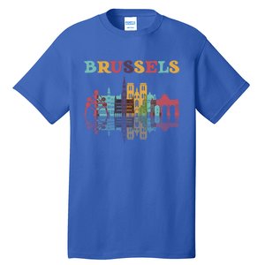 Belgium Brussels Travel Family Vacation Europian Trip Gift Great Gift Tall T-Shirt