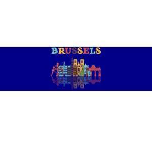 Belgium Brussels Travel Family Vacation Europian Trip Gift Great Gift Bumper Sticker