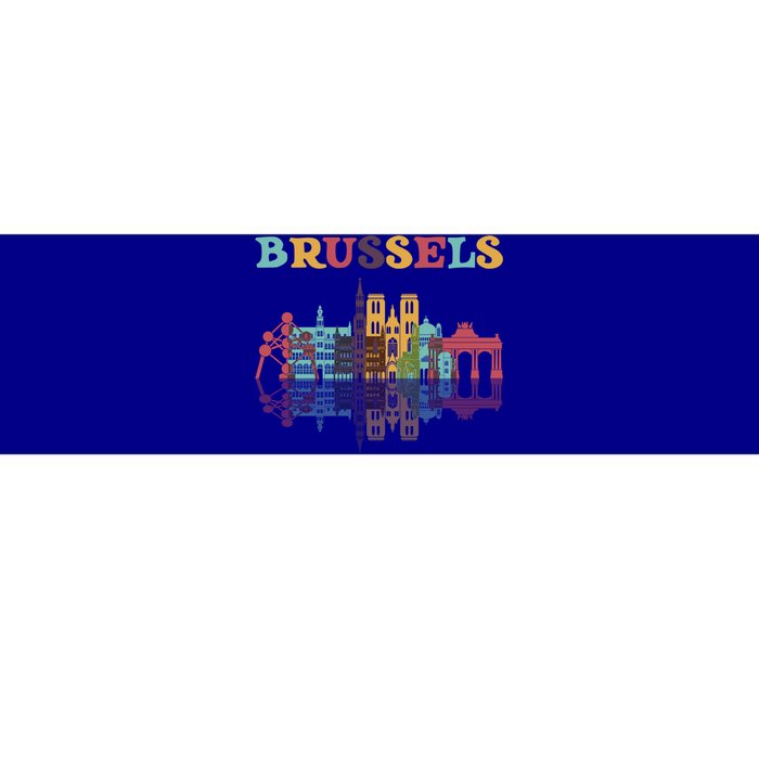 Belgium Brussels Travel Family Vacation Europian Trip Gift Great Gift Bumper Sticker