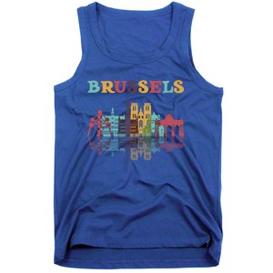 Belgium Brussels Travel Family Vacation Europian Trip Gift Great Gift Tank Top