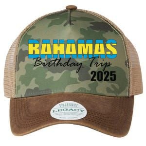 Bahamas Birthday Trip 2025 Vacation Party Crew Cruise Legacy Tie Dye Trucker Hat