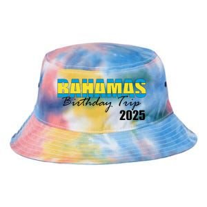 Bahamas Birthday Trip 2025 Vacation Party Crew Cruise Tie Dye Newport Bucket Hat