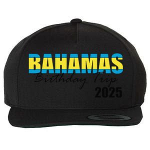 Bahamas Birthday Trip 2025 Vacation Party Crew Cruise Wool Snapback Cap