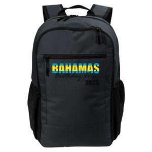 Bahamas Birthday Trip 2025 Vacation Party Crew Cruise Daily Commute Backpack