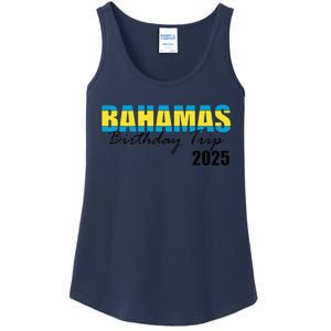 Bahamas Birthday Trip 2025 Vacation Party Crew Cruise Ladies Essential Tank