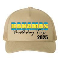 Bahamas Birthday Trip 2025 Vacation Party Crew Cruise Yupoong Adult 5-Panel Trucker Hat