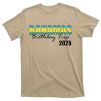 Bahamas Birthday Trip 2025 Vacation Party Crew Cruise T-Shirt