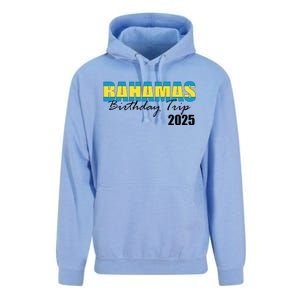 Bahamas Birthday Trip 2025 Vacation Party Crew Cruise Unisex Surf Hoodie