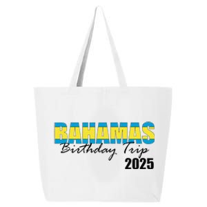 Bahamas Birthday Trip 2025 Vacation Party Crew Cruise 25L Jumbo Tote