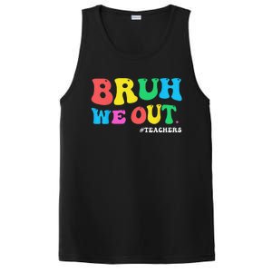 Bye Bruh Teacher Happy Last Day Of School Hello Summer Funny PosiCharge Competitor Tank