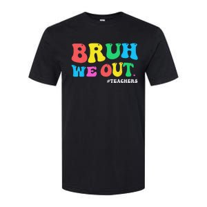 Bye Bruh Teacher Happy Last Day Of School Hello Summer Funny Softstyle CVC T-Shirt