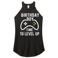 Birthday Boy Time To Level Up Video Game Birthday Gift Women’s Perfect Tri Rocker Tank