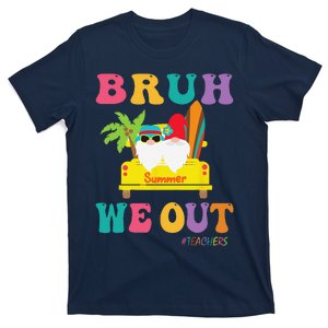 Bye Bruh Teachers Happy Last Day Of School Summer Funny T-Shirt