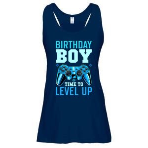 Birthday Boy Time To Level Up Matching Video Gamer Birthday Ladies Essential Flowy Tank