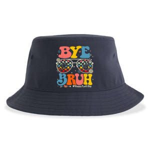 Bye Bruh Teachers Happy Last Day Of School Summer Funny Sustainable Bucket Hat