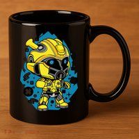 Bumblebee 11oz C Handle Ceramic Mug