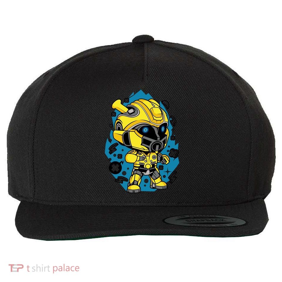 Bumblebee Wool Snapback Cap
