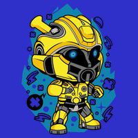 Bumblebee Magnet