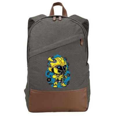 Bumblebee Cotton Canvas Backpack