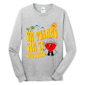 B Bunny Un Verano Sin Ti Latino Tall Long Sleeve T-Shirt