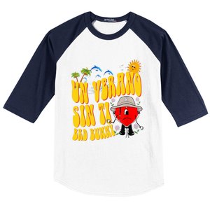 B Bunny Un Verano Sin Ti Latino Baseball Sleeve Shirt