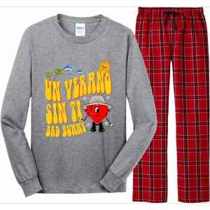 B Bunny Un Verano Sin Ti Latino Long Sleeve Pajama Set