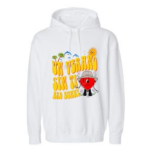 B Bunny Un Verano Sin Ti Latino Garment-Dyed Fleece Hoodie