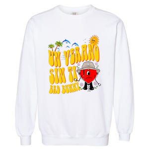 B Bunny Un Verano Sin Ti Latino Garment-Dyed Sweatshirt