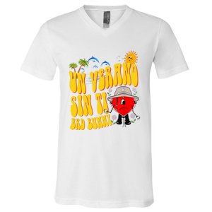 B Bunny Un Verano Sin Ti Latino V-Neck T-Shirt