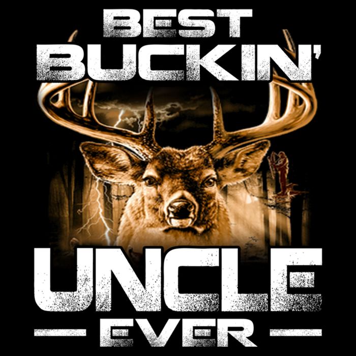 Best Buckin Uncle Ever Deer Hunting Bucking Father Gift Flatbill Hat