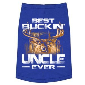 Best Buckin Uncle Ever Deer Hunting Bucking Father Gift Doggie Tank