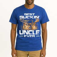 Best Buckin Uncle Ever Deer Hunting Bucking Father Gift Tall T-Shirt