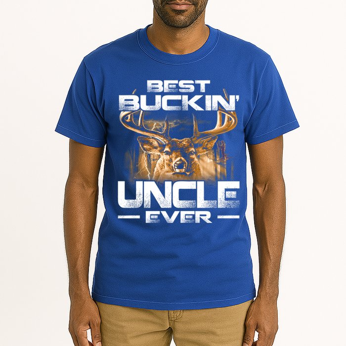 Best Buckin Uncle Ever Deer Hunting Bucking Father Gift Tall T-Shirt