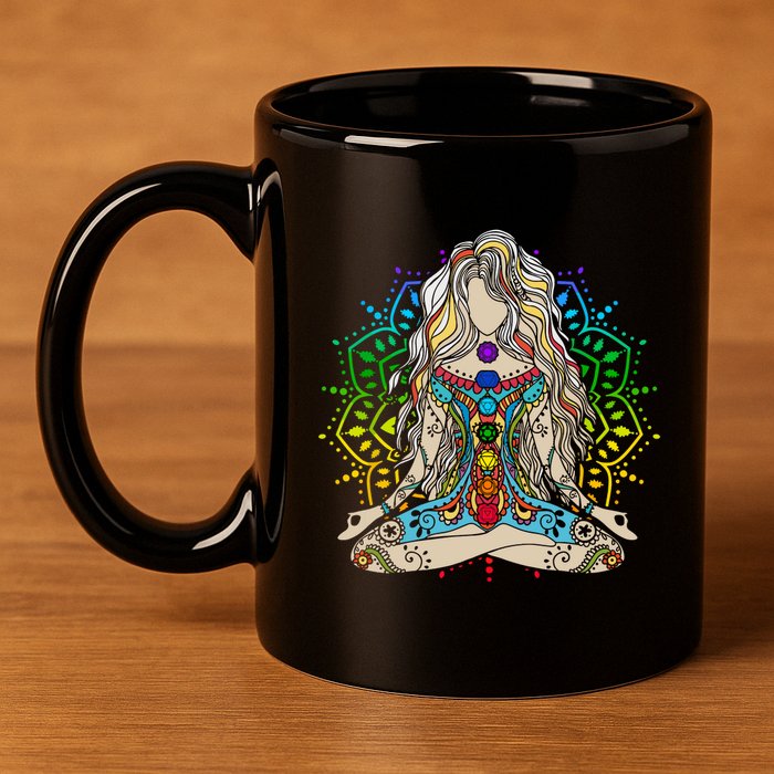 Buddha 11oz C Handle Ceramic Mug