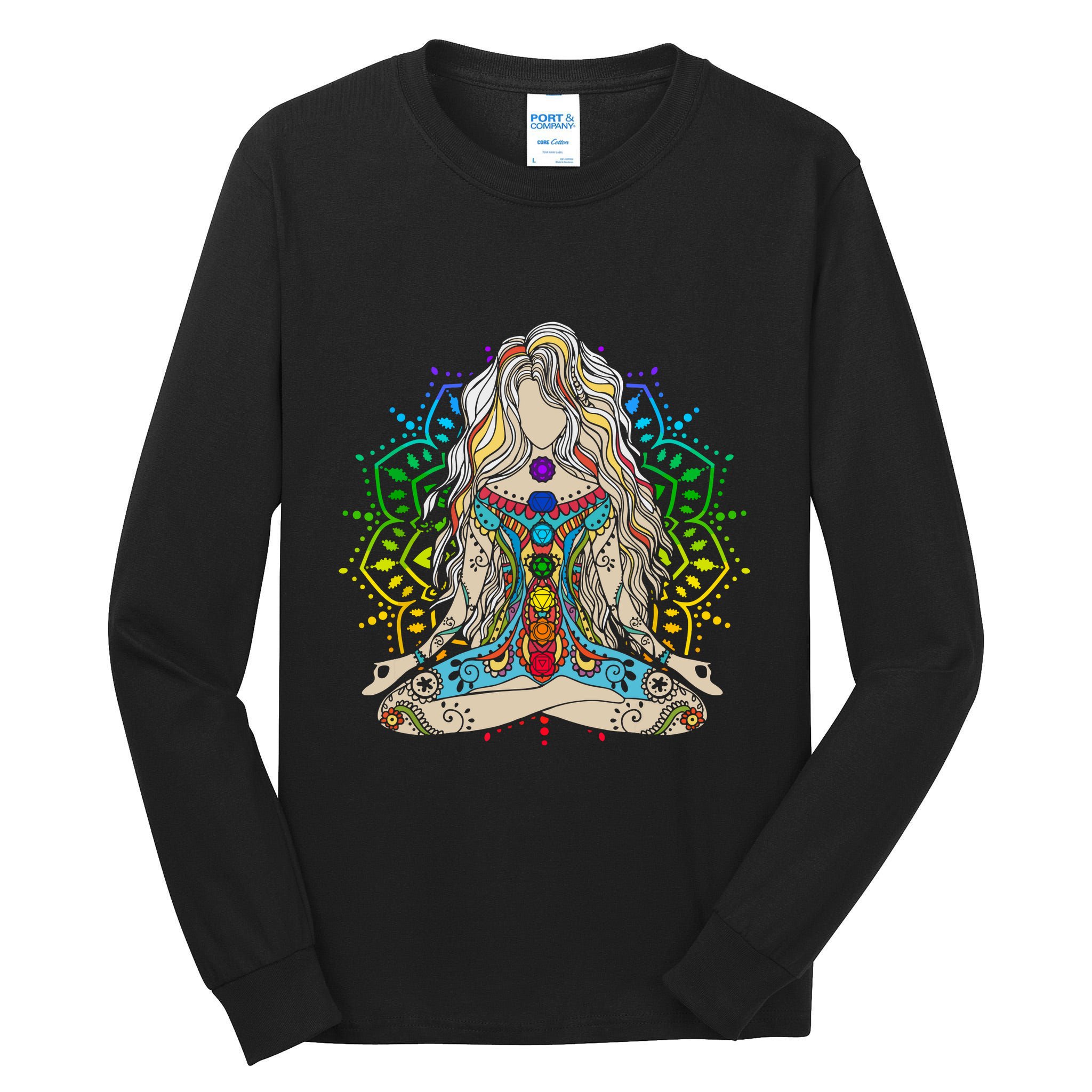 Buddha Tall Long Sleeve T-Shirt