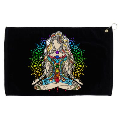 Buddha Grommeted Golf Towel