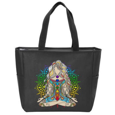 Buddha Zip Tote Bag